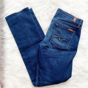 7 FOR ALL MANKIND STRAIGHT LEG JEANS